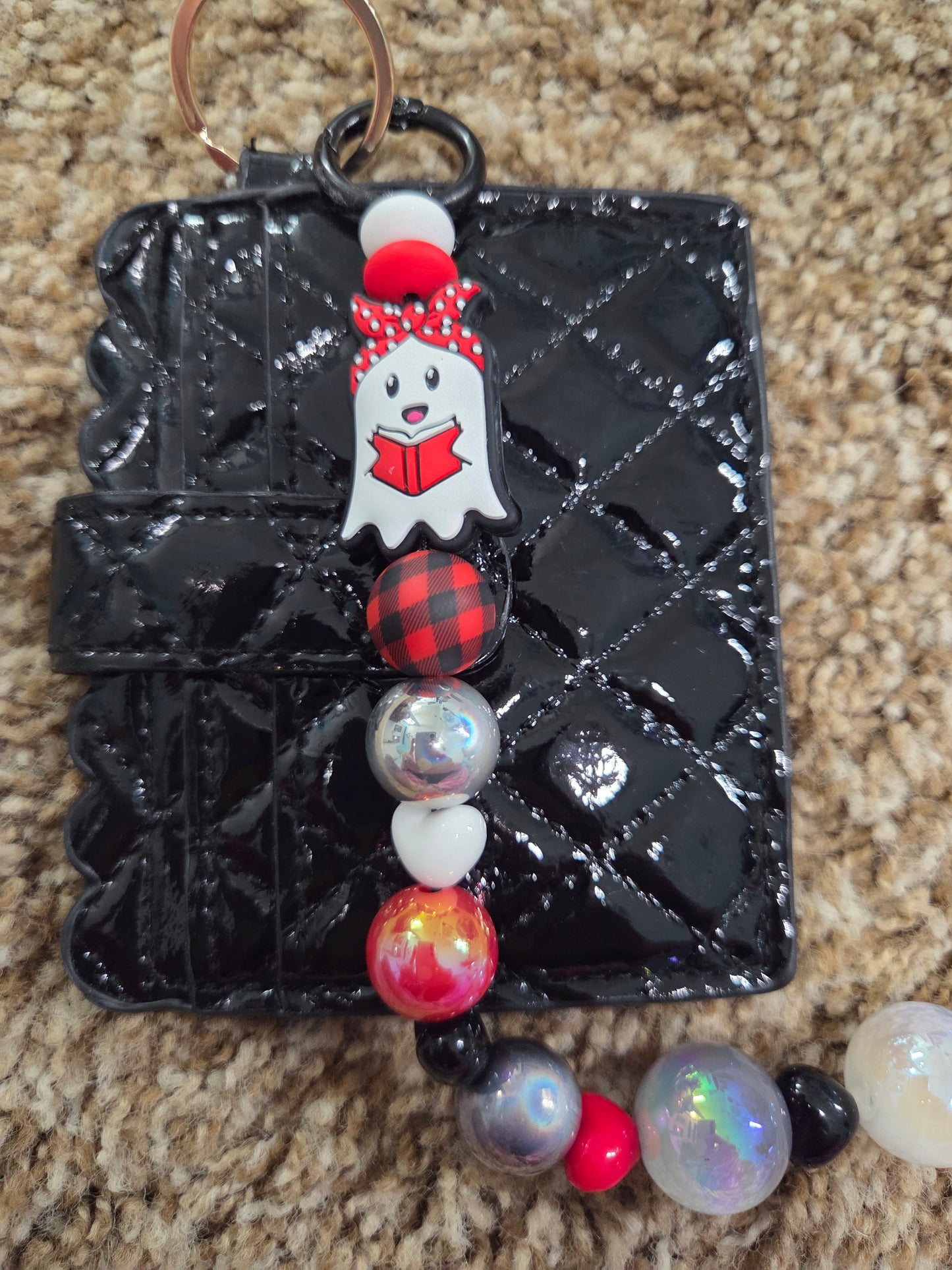 Wristlet/Long Keychain with Wallet