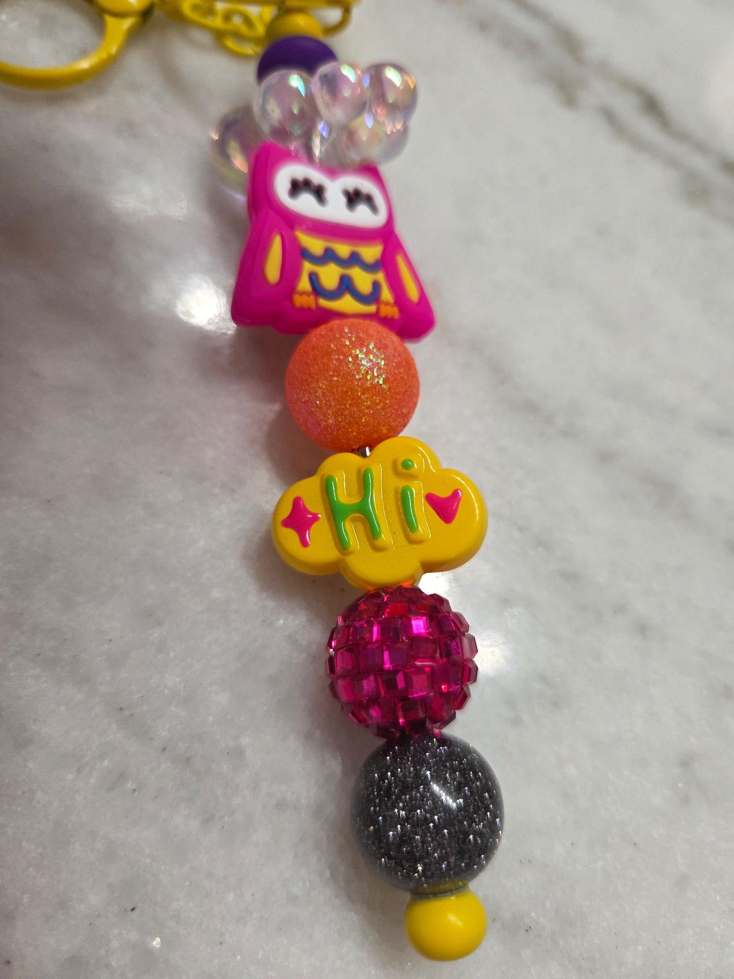 Owls in Clouds - Key Chain🦉☁️☀️