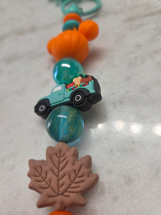 Autumn Mickey's Pumpkin Patch - Keychain