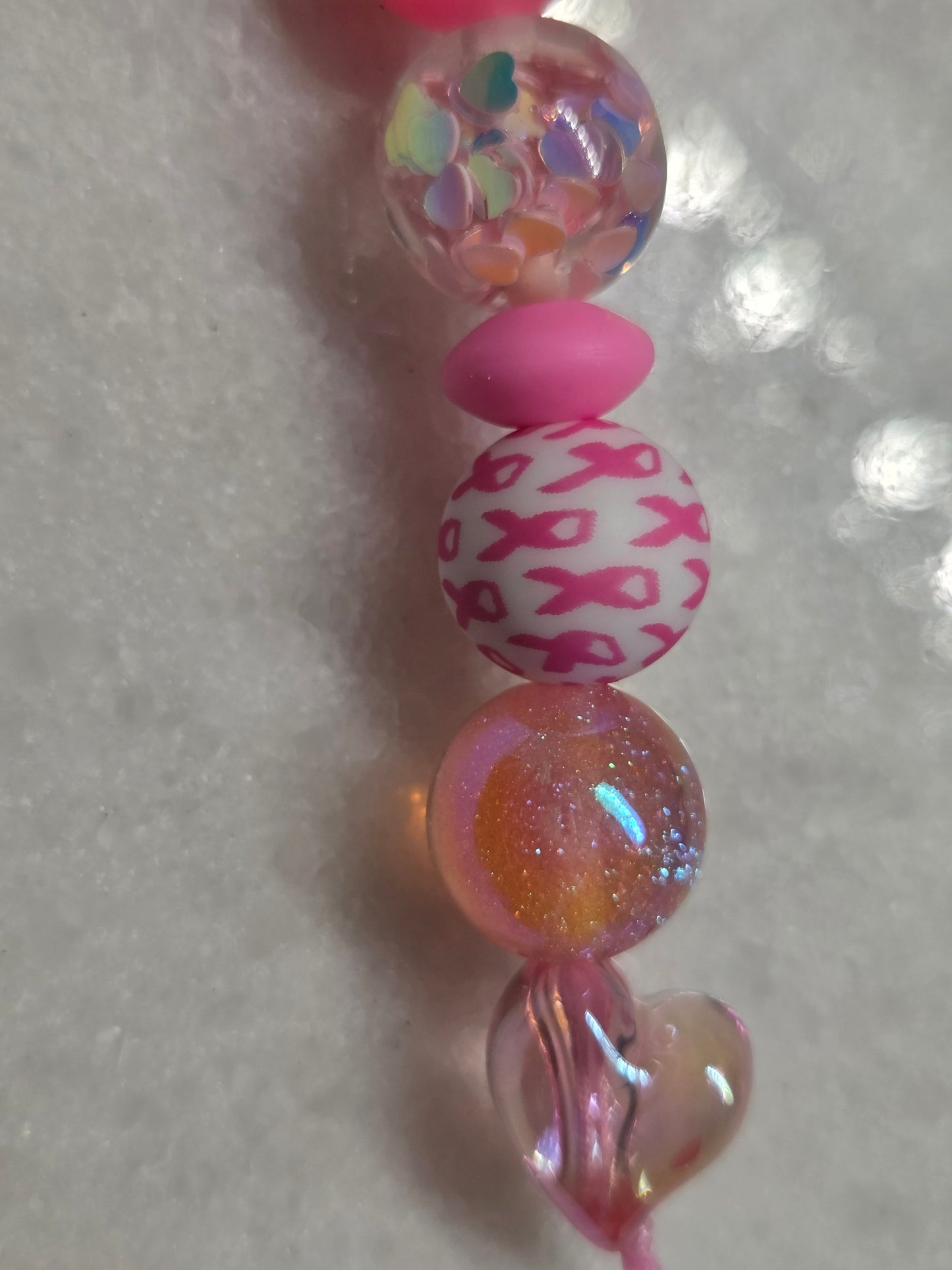 Breast Cancer Awareness - Key Chain/Purse Charm