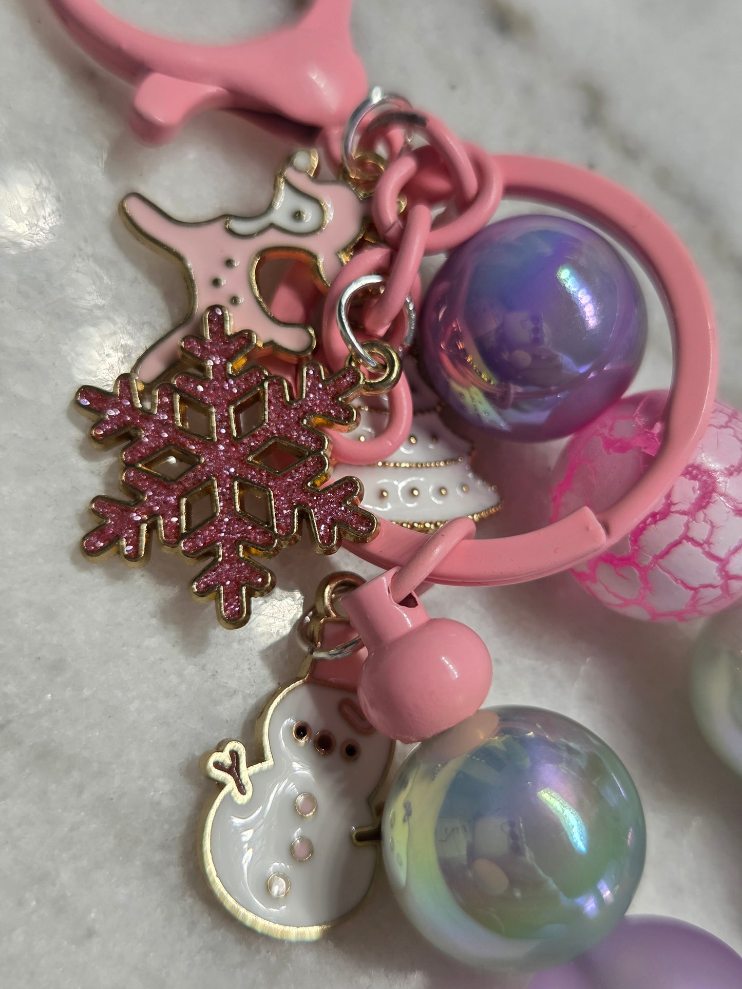 Cassie's Christmas Keychain