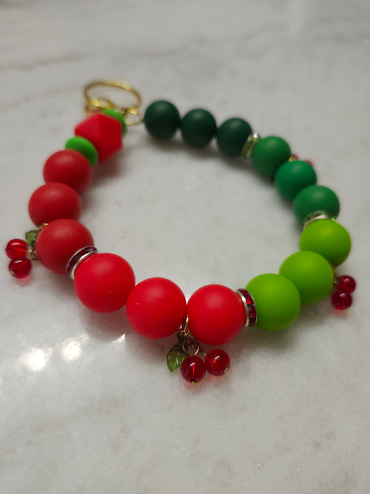 Cherry Pop π - Wristlet