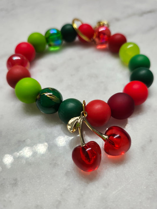 Cherry Popπ - Wristlet - Red