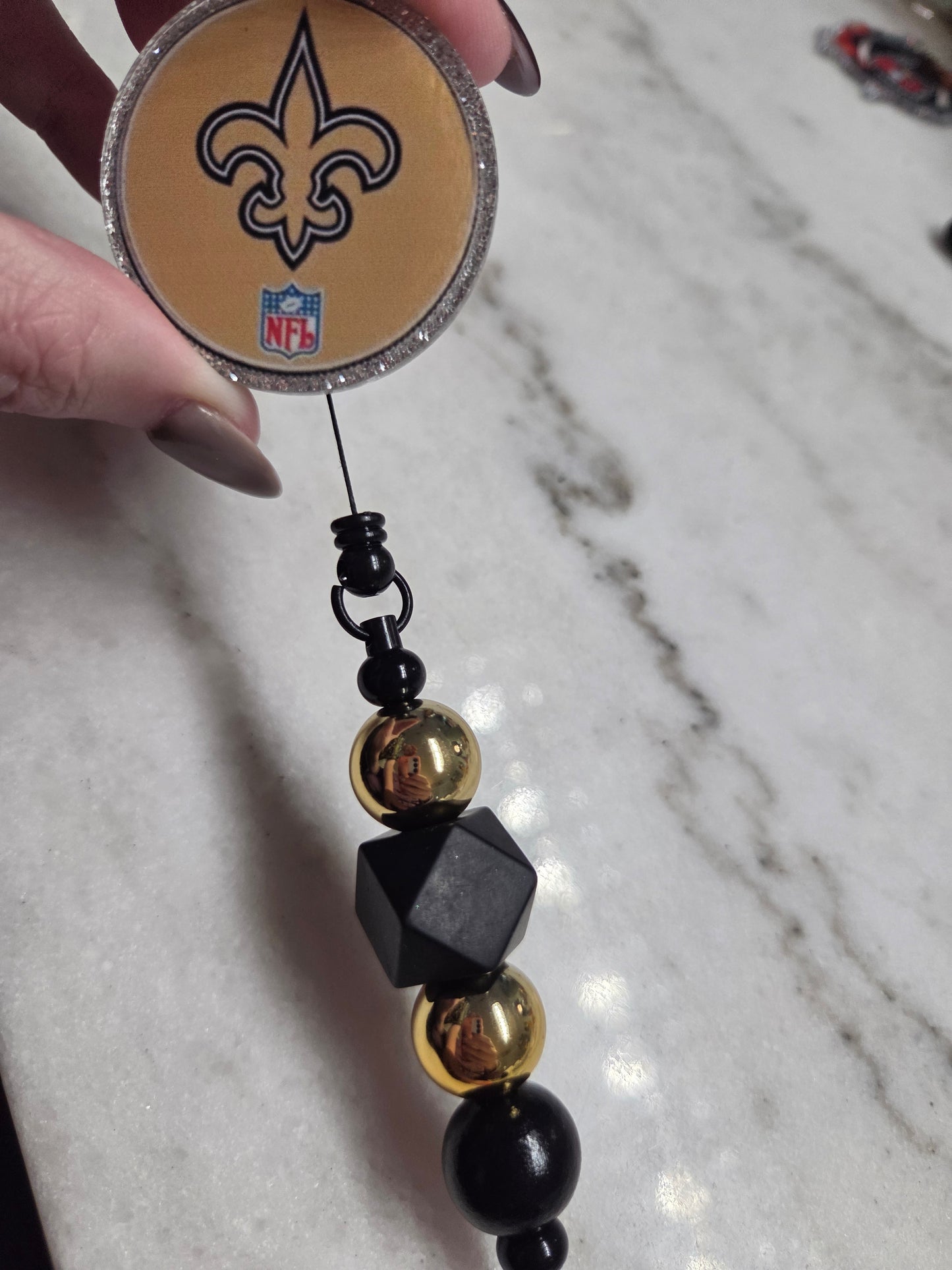 Personalized and Handmade Badge Pull/Badge Holder