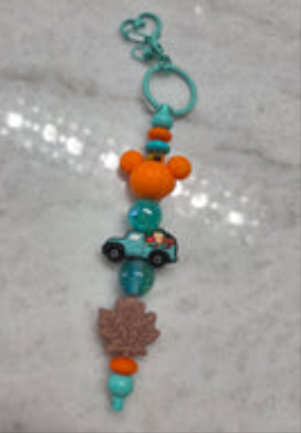 Autumn Mickey's Pumpkin Patch - Keychain