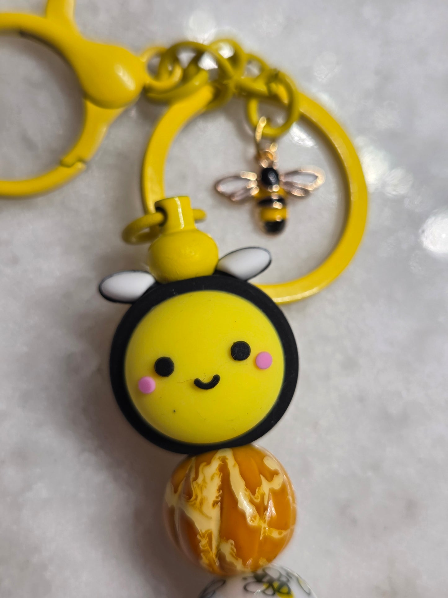 Bee-utiful Bee 🐝 Key Chain