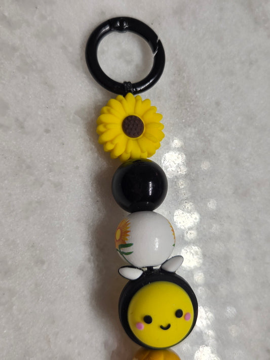 Bee-utiful Bee 🐝 Key Chain/Purse Charm