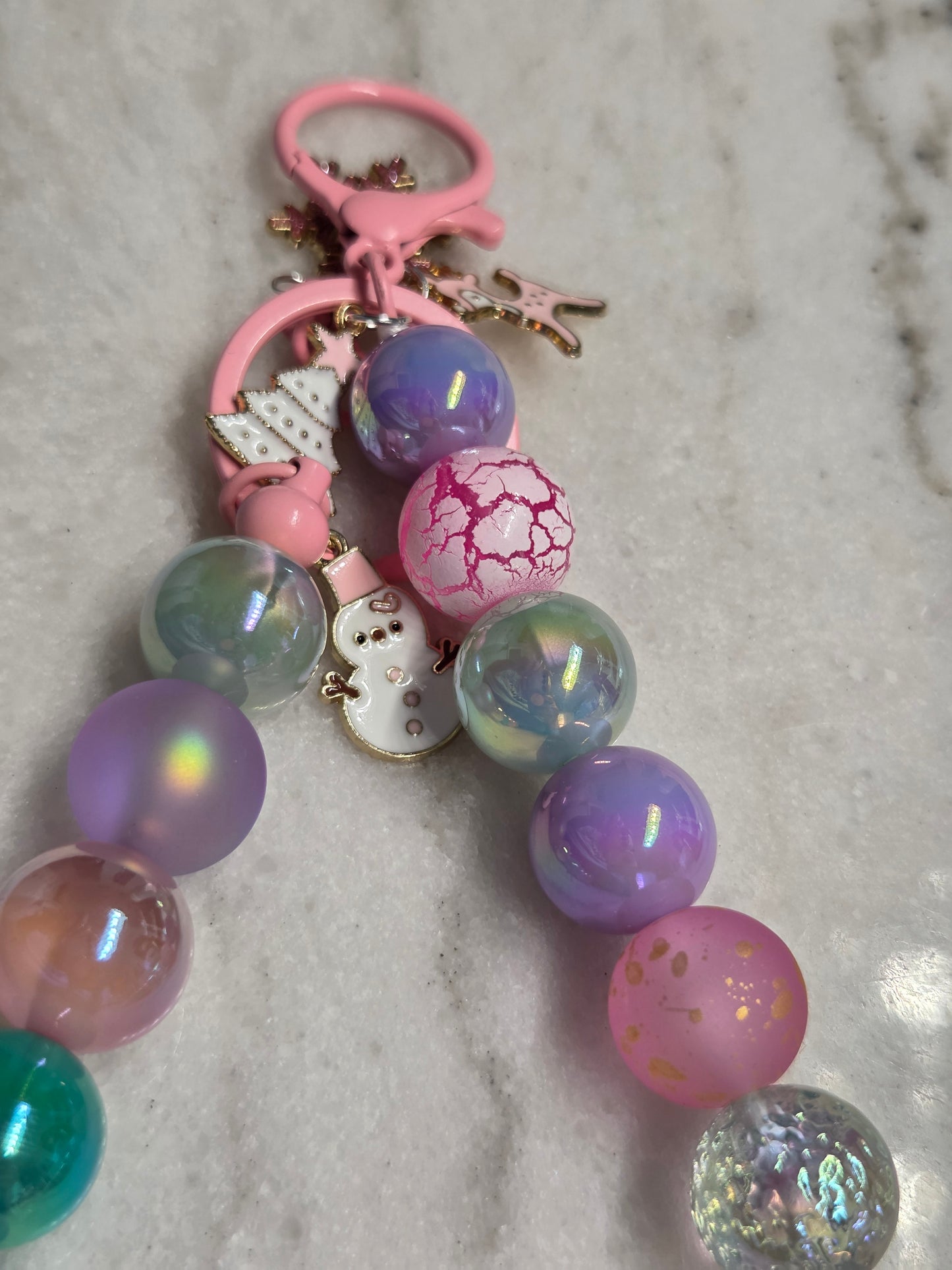 Cassie's Christmas Keychain