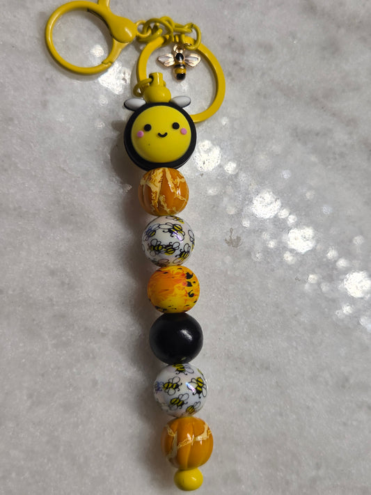 Bee-utiful Bee 🐝 Key Chain