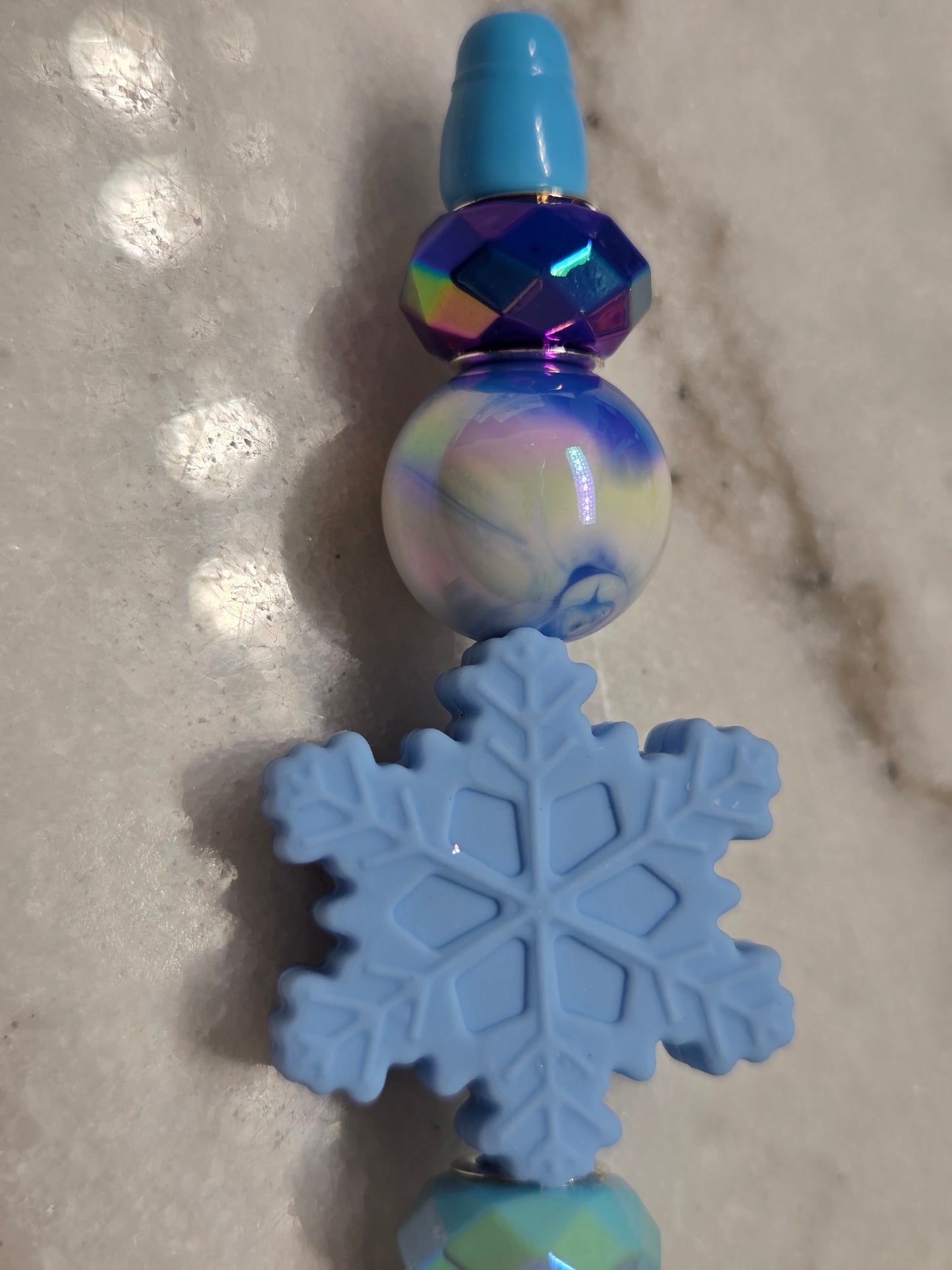 Christmas - Blue Snowflake❄️ - Ballpoint Pen