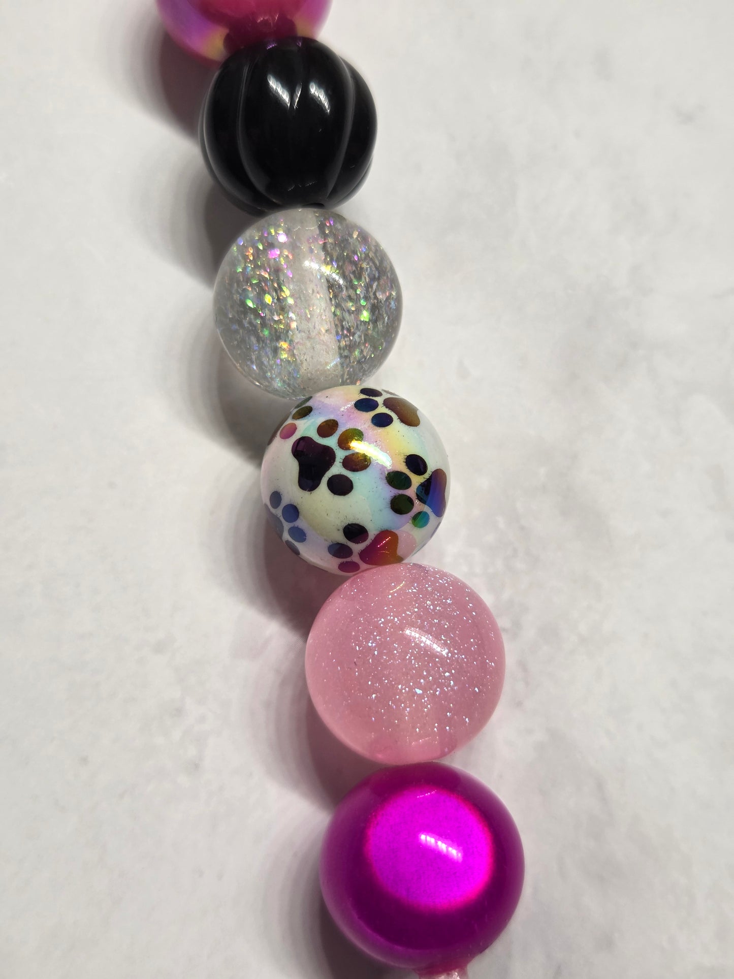 Easter - Bunny ears and a Bow - Key Chain/Purse Charm