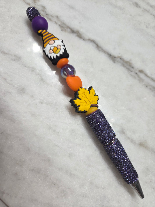 Halloween - Candy Corn Lovin' Gnome - Ballpoint Pen