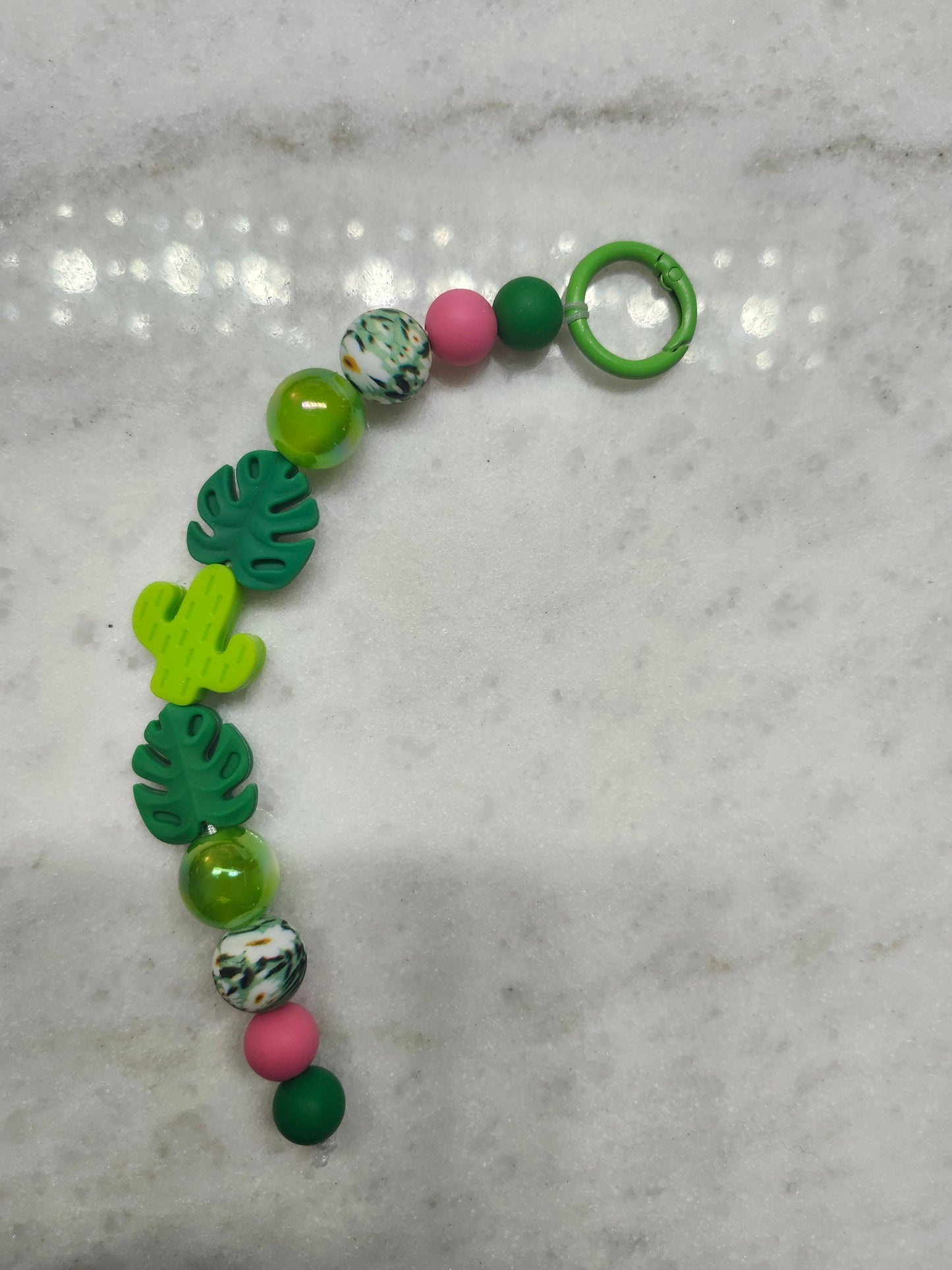 Prickly in Pink🌵🎀 -Keychain