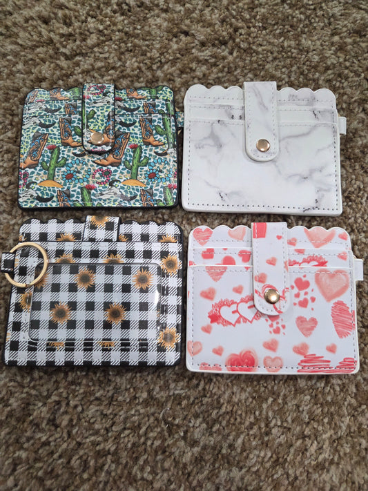 Wristlet/Long Keychain with Wallet