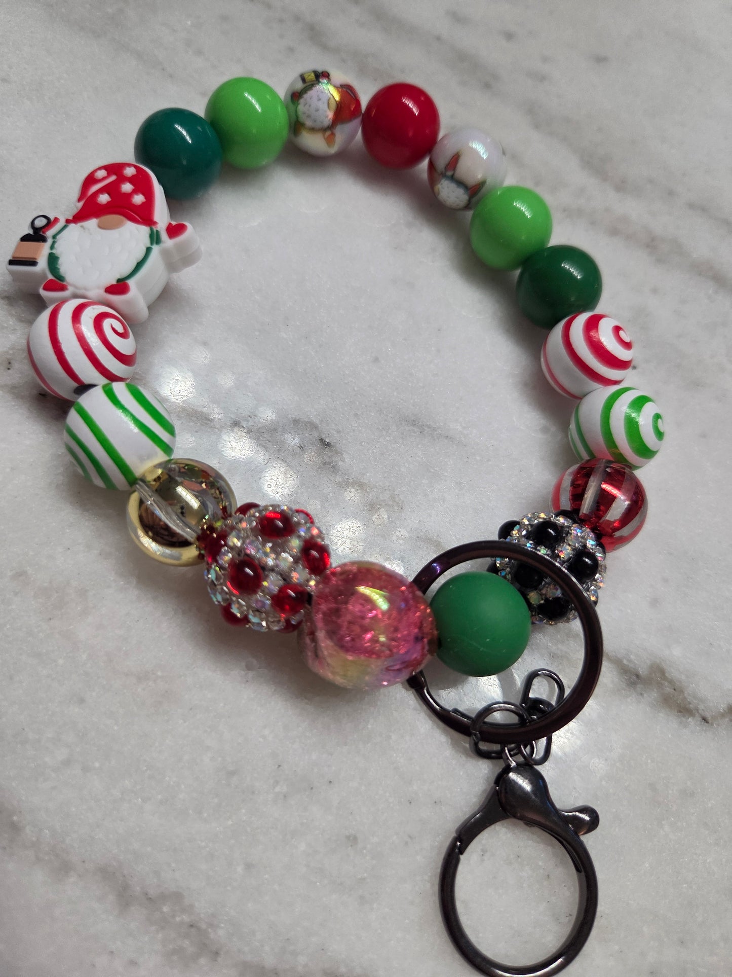 Christmas Wristlet - Gnome Lovin' Christmas