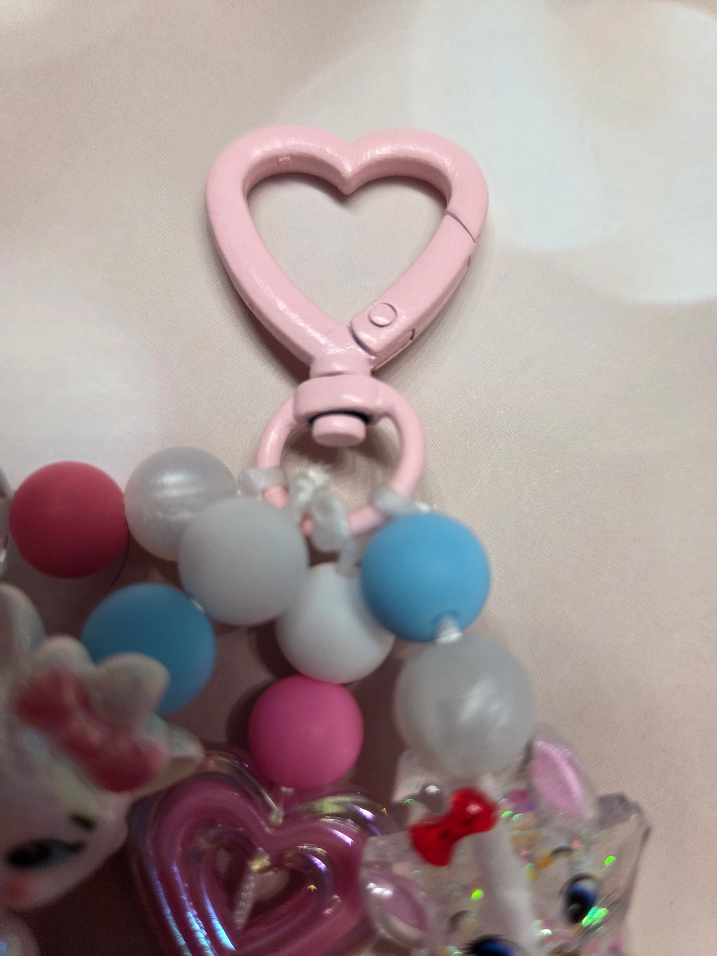 Aristocats- Marie the Cat - 4 Strand Keychain or Purse Charm