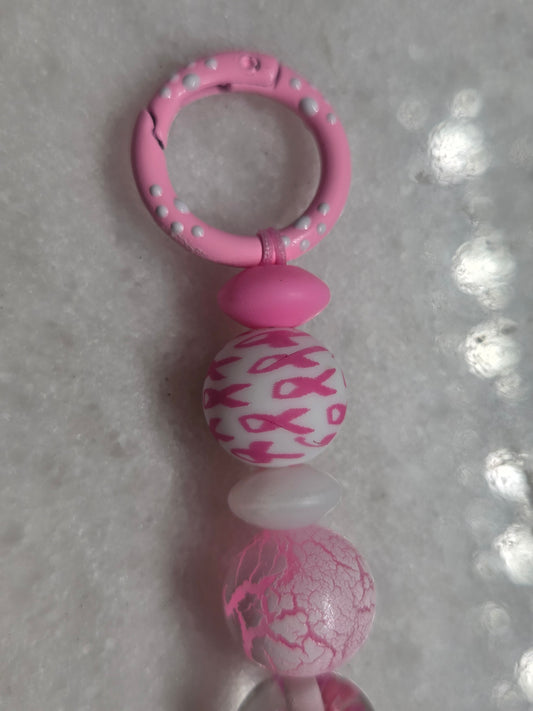 Breast Cancer Awareness - Key Chain/Purse Charm