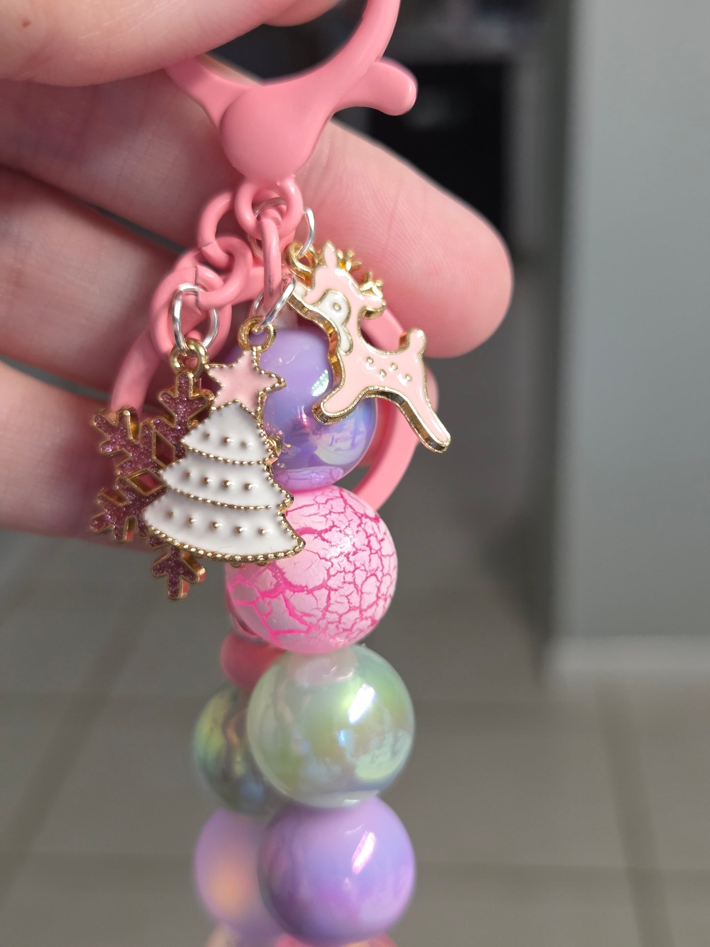 Cassie's Christmas Keychain