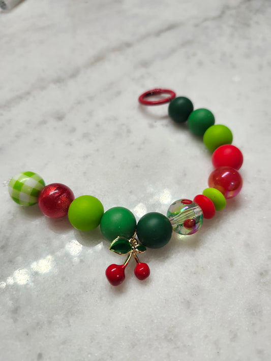 Cherry Pop 🍒 Key Chain/Purse Charm