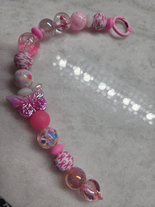 Breast Cancer Awareness - Key Chain/Purse Charm