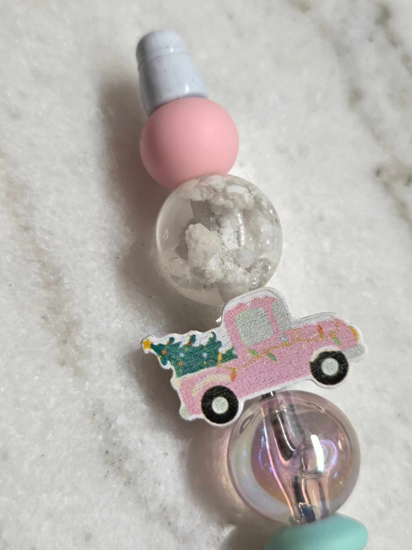 Christmas- Pink & Mint Edition - Christmas Tree Truck