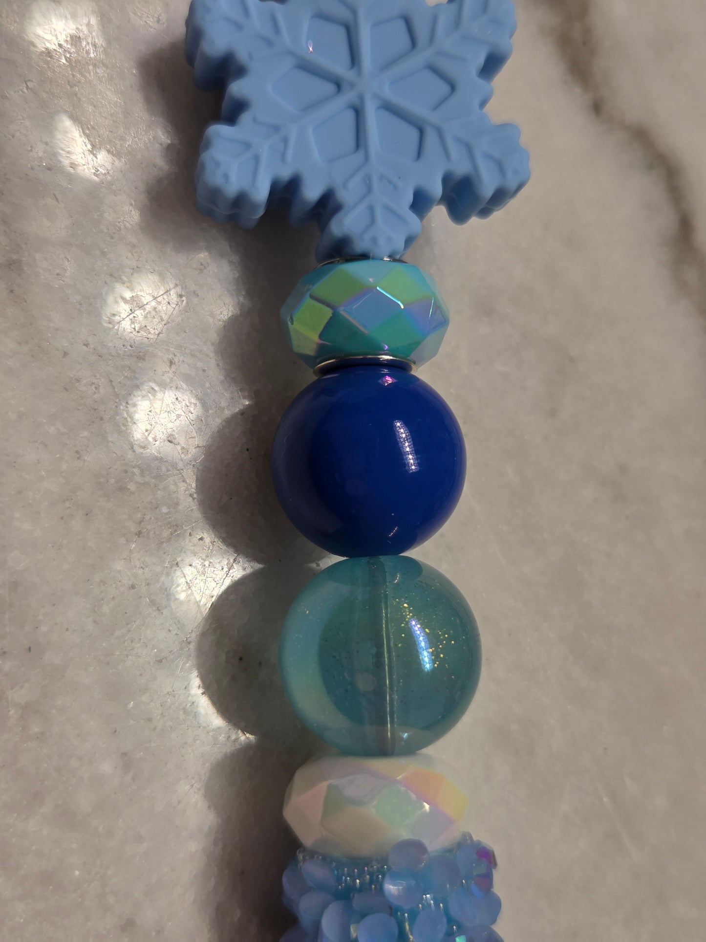 Christmas - Blue Snowflake❄️ - Ballpoint Pen