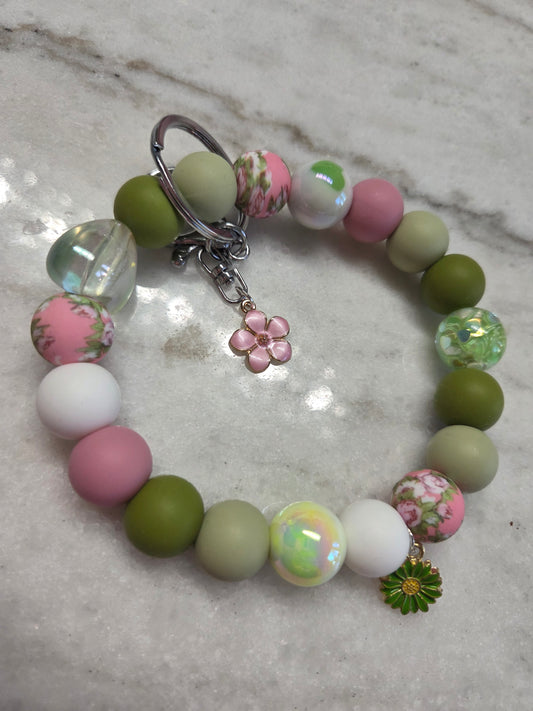 Summer Flowers 💐 - Wristlet