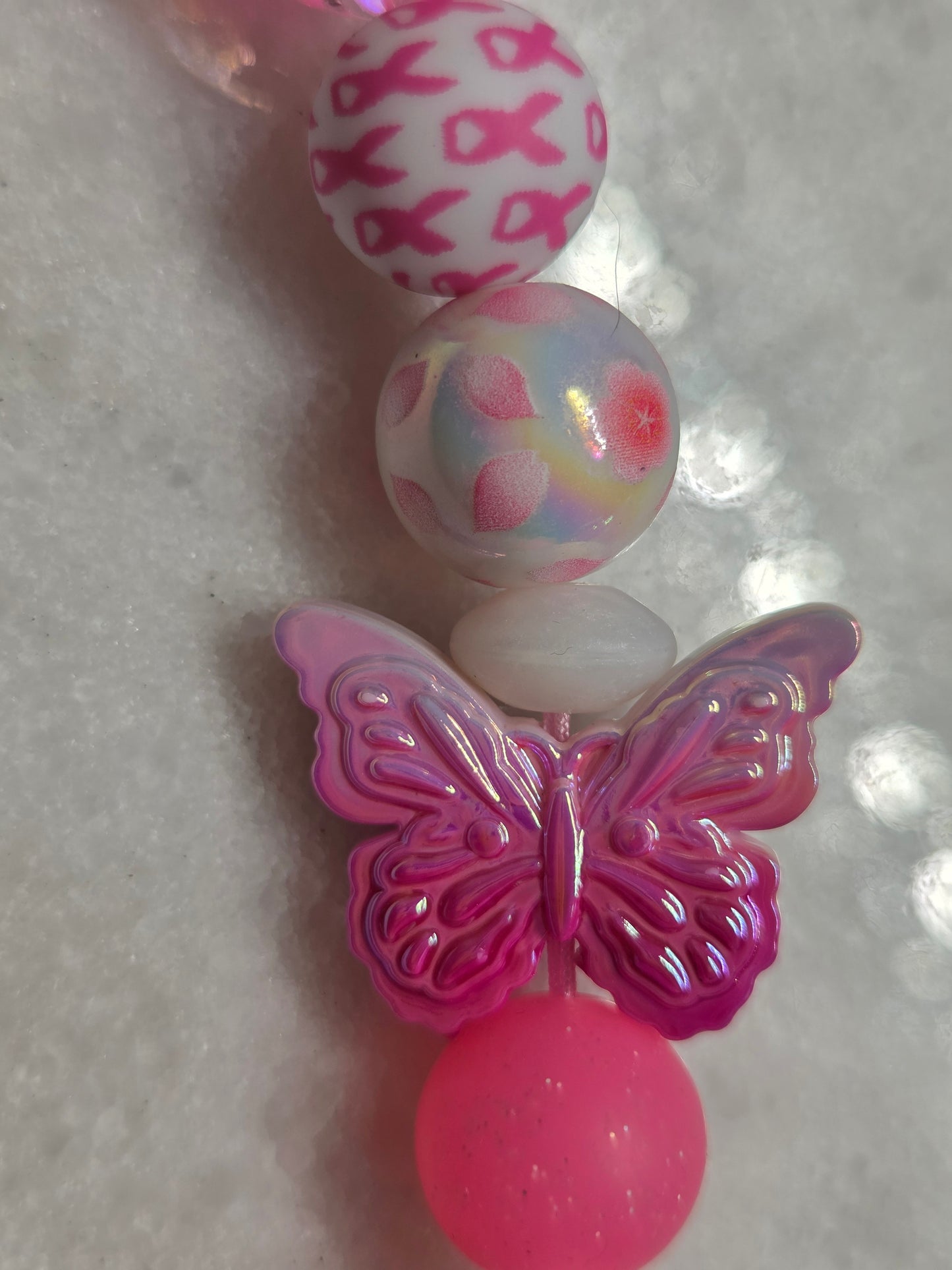 Breast Cancer Awareness - Key Chain/Purse Charm