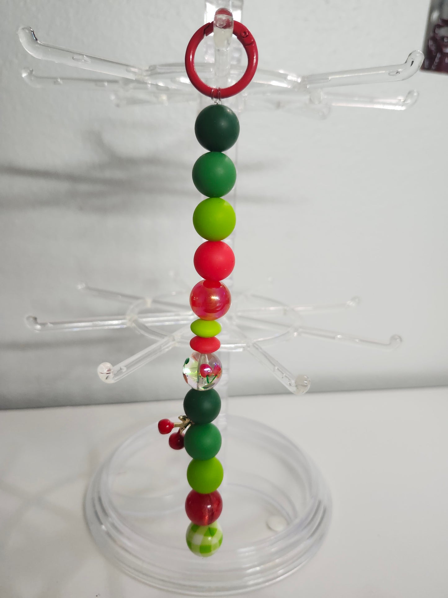 Cherry Pop 🍒 Key Chain/Purse Charm