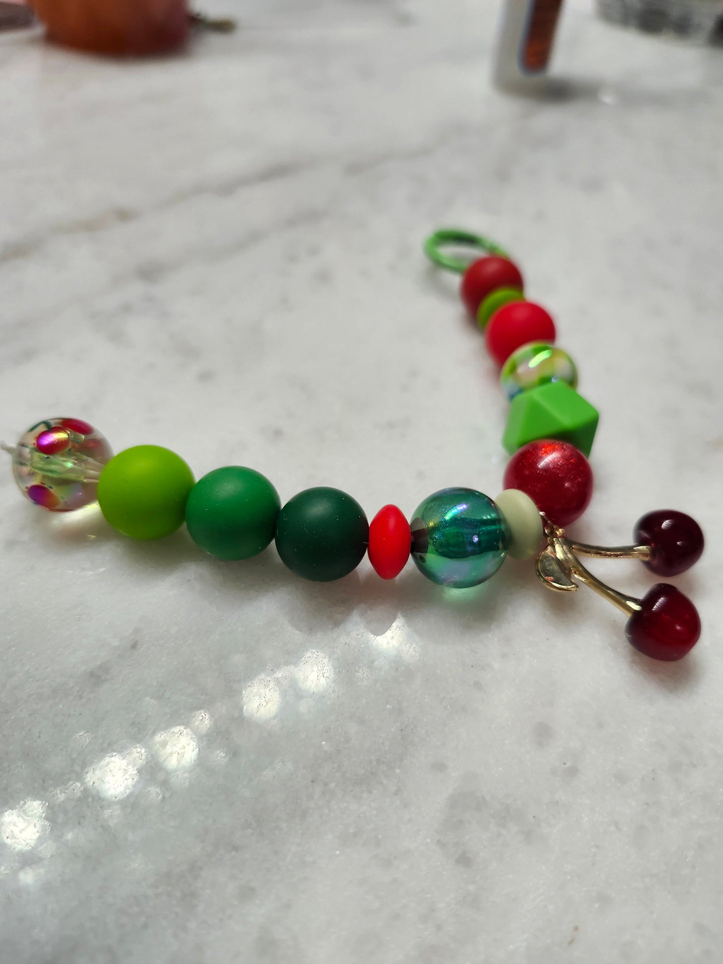 Cherry Pop 🍒 - Keychain/Purse Charm 🎉