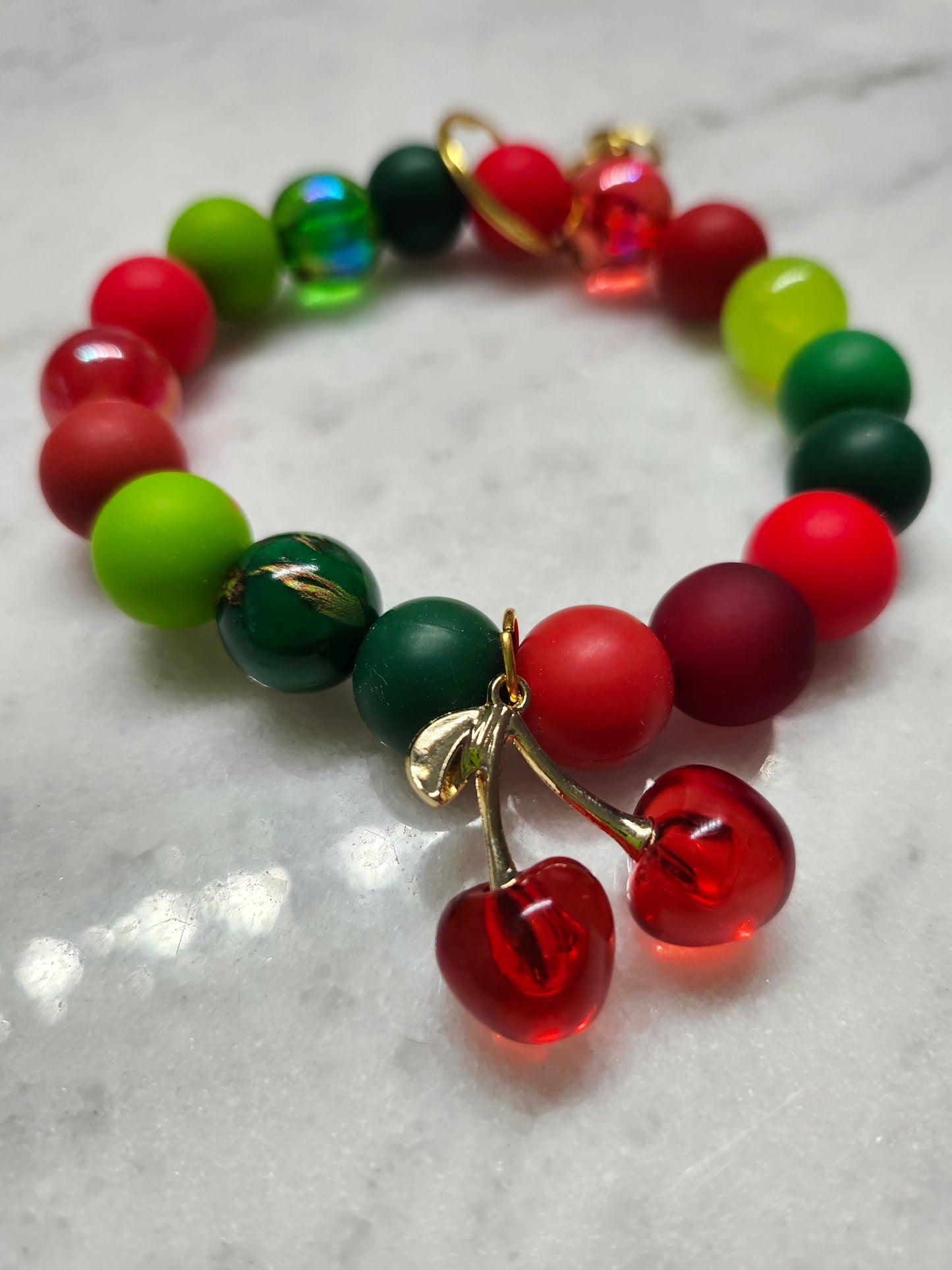 Cherry Pop🍒 - Wristlet - Red