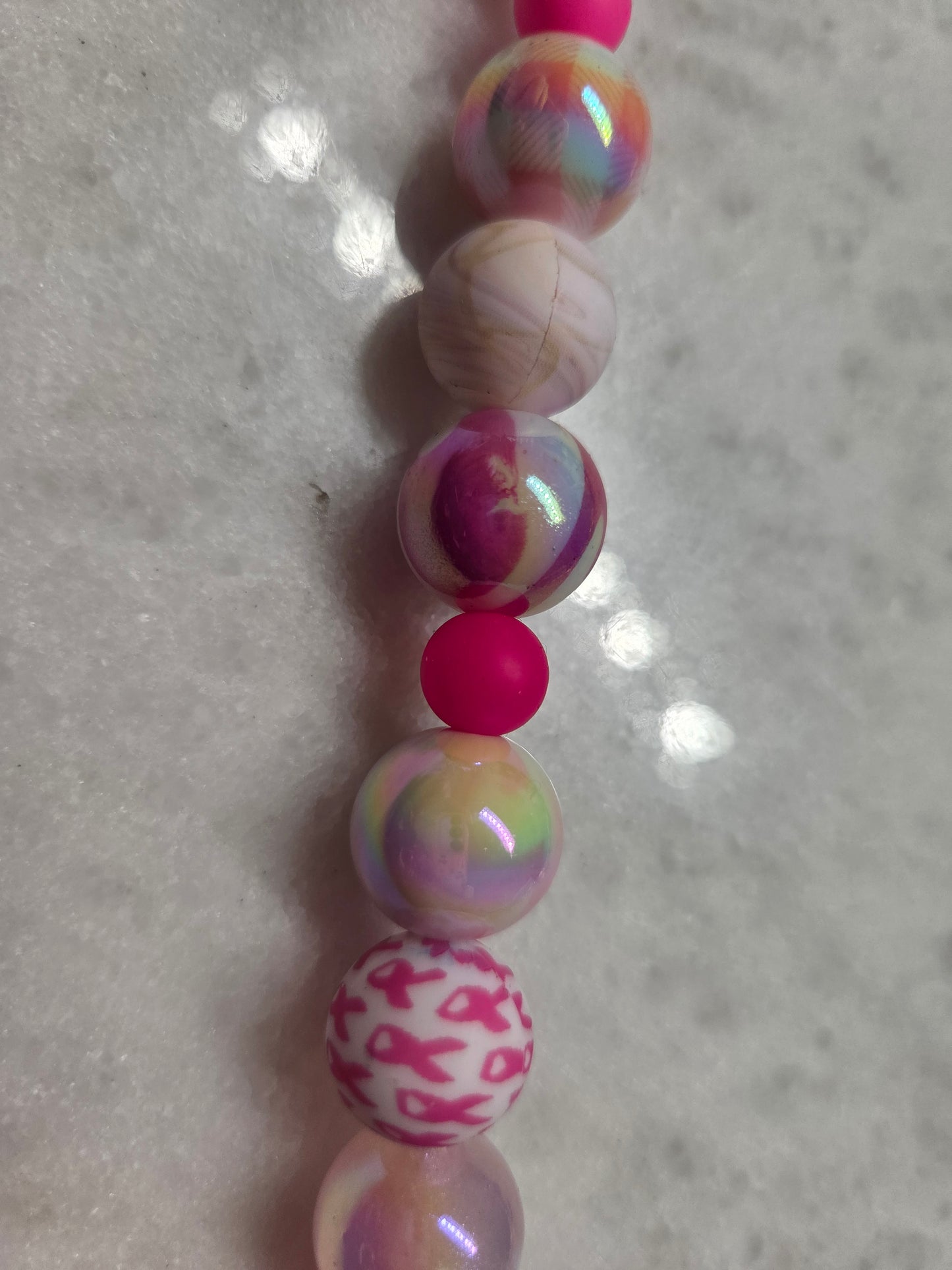 Breast Cancer Awareness - Key Chain/Purse Charm