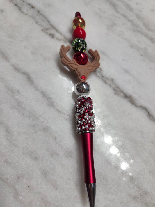 Christmas - Red Nosed Reindeer - Ballpoint Pen