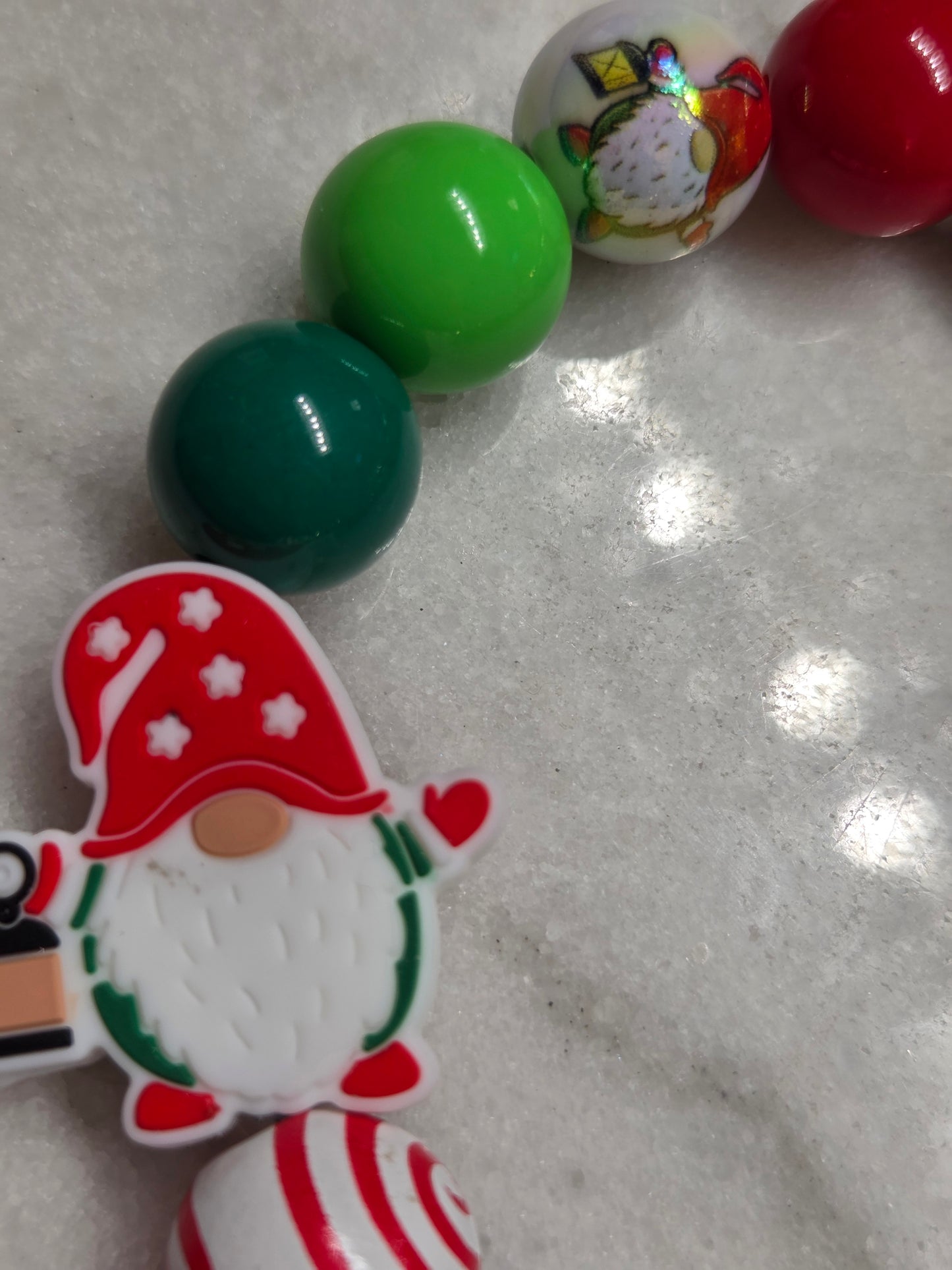 Christmas Wristlet - Gnome Lovin' Christmas