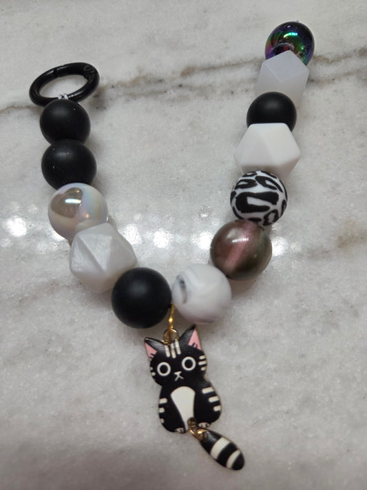 Whiskers & Paws Keychain/Purse Charm