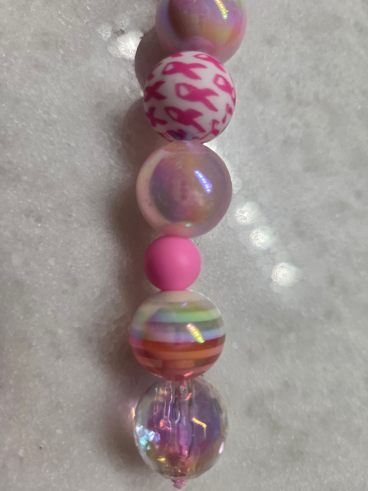 Breast Cancer Awareness - Key Chain/Purse Charm