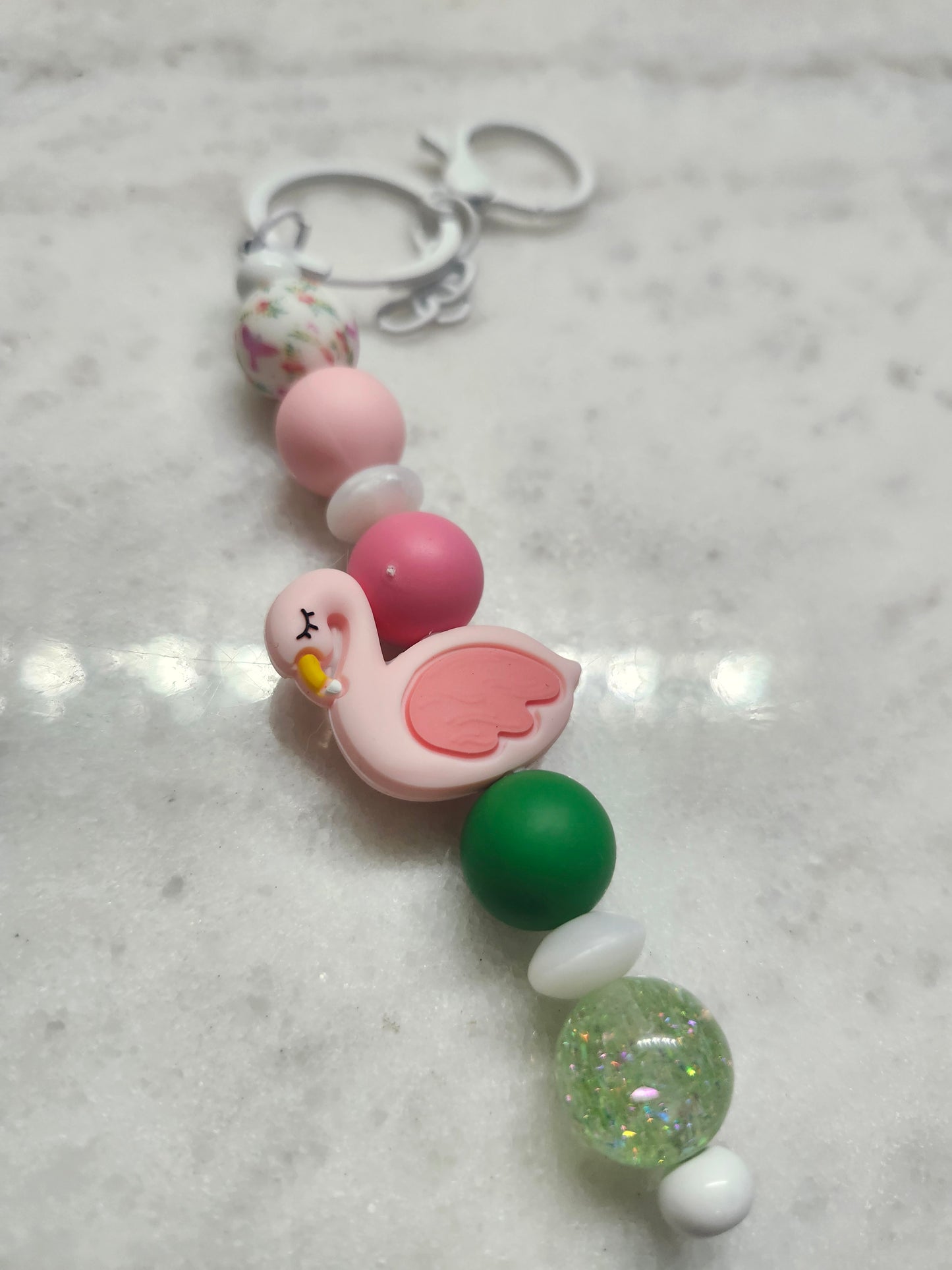 Flamingo Fun🦩🎉 - Key Chain