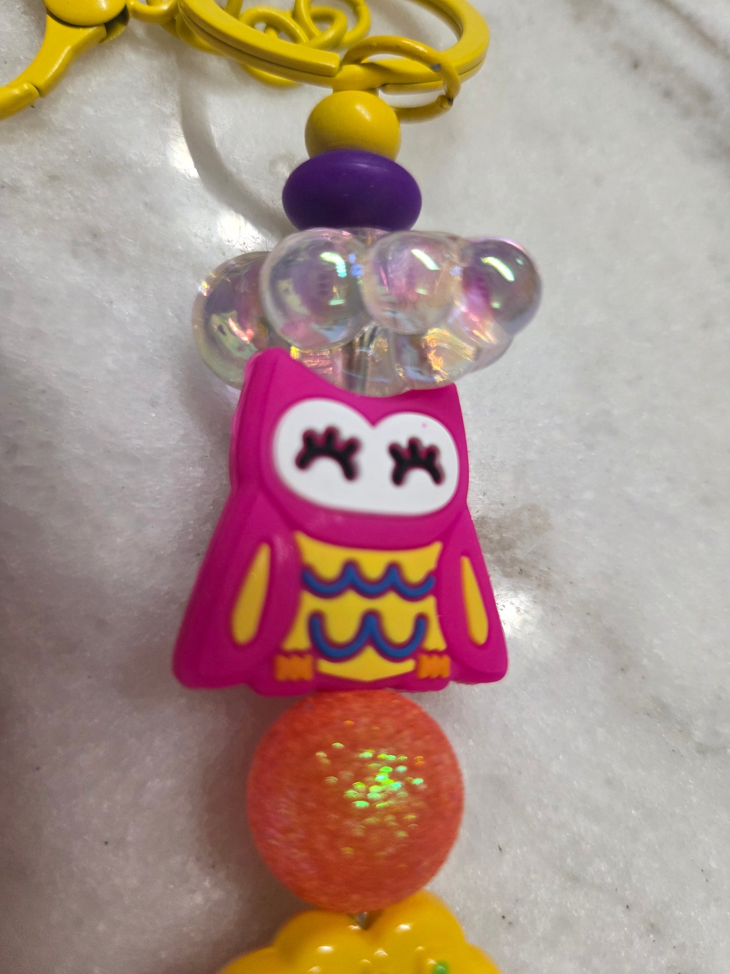 Owls in Clouds - Key Chain🦉☁️☀️